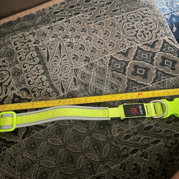 Lighted Dog Collar 3 Settings / USB Charging - Picture 9 of 9